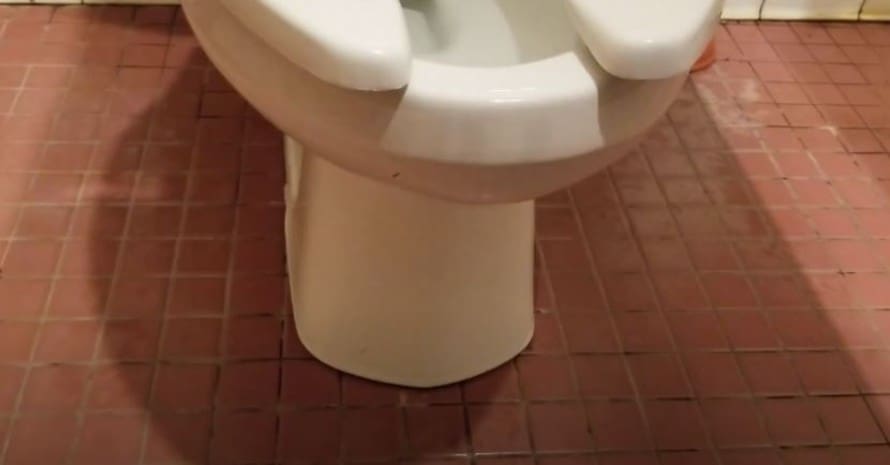 height of a standard height toilet