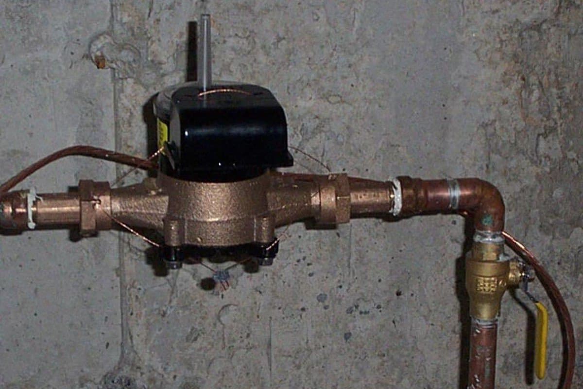 main water supply valve