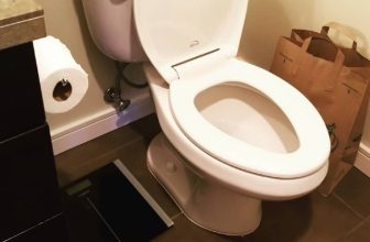 toilet with elongated seat